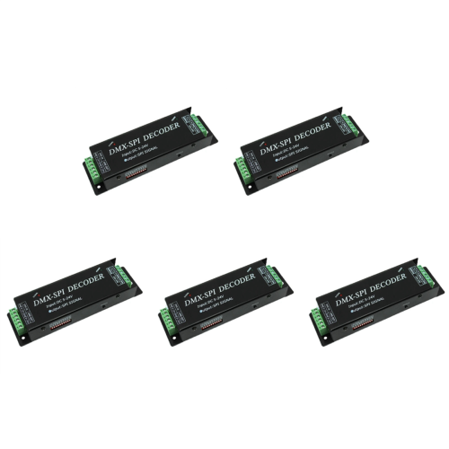 Ελεγκτής σήματος LED DMX200 SPI για ταινία λάμπας 2811 DC5V 12/24V