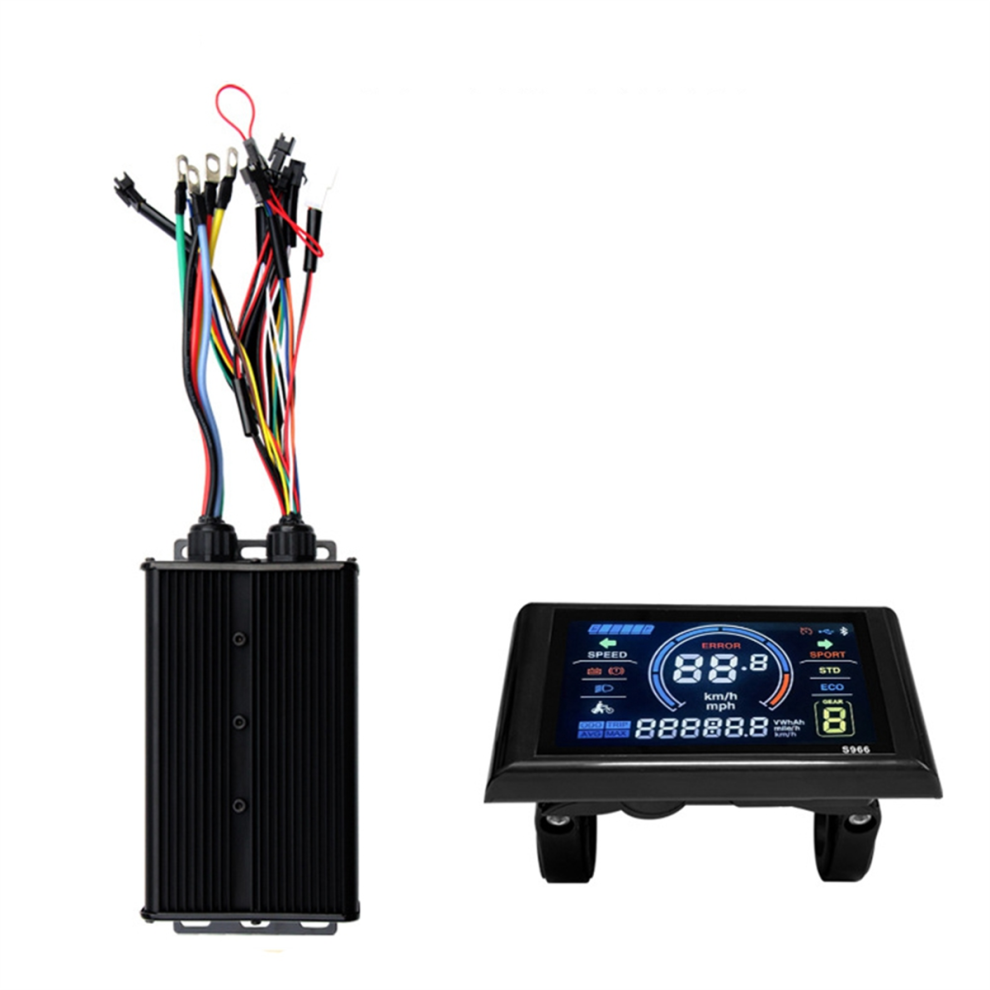 Kit Controller Brushless S966 Lcd Da 48/72 V 60 A 1000/3000 W-image