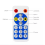 SP608E DC5V-24V WS2812B Χειριστήριο μουσικής Bluetooth APP με τηλεχειριστήριο 2