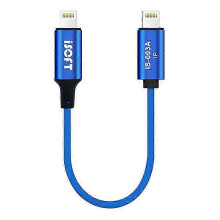 ISOFT IS-003A Lightning to Lightning Data Cable for Easy File Transfer & Fast Charging