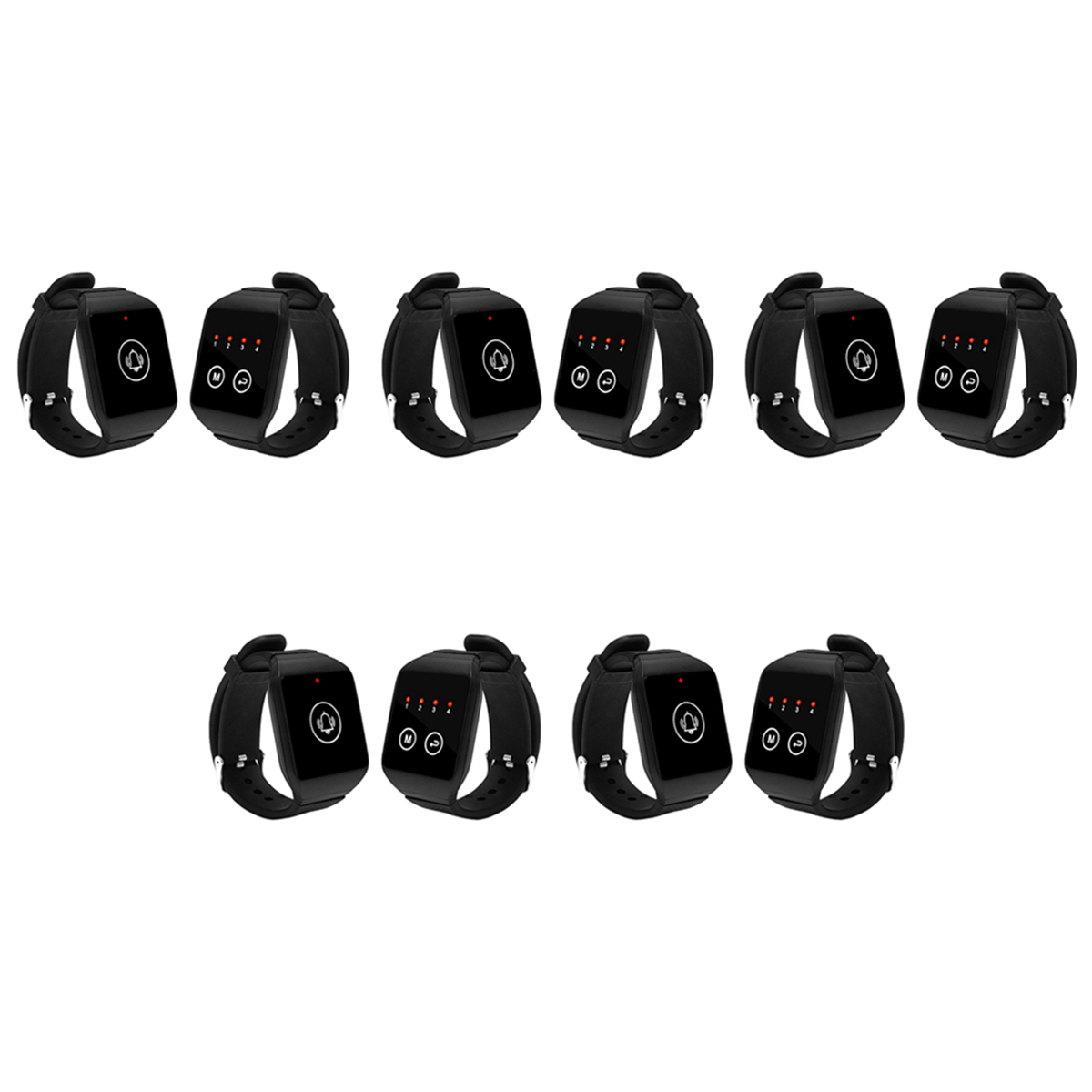 Téléavertisseur Programmable, Récepteur de Texte d'urgence avec Plusieurs Modes D'alerte, Prise en Charge POCSAG, Sélection par Menu, Fonction Horloge