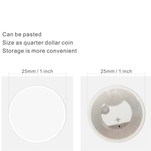 100 pezzi di adesivi NFC Ntag216 Tag NFC Ntag216 2