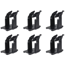 2-in-1 fanfold-stapelpapierhouder voor desktop thermische labelprinter