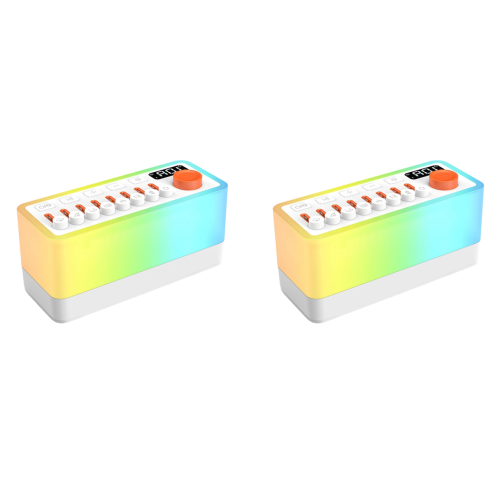 Noise Sleep Sound Machine With 8 White Umærket