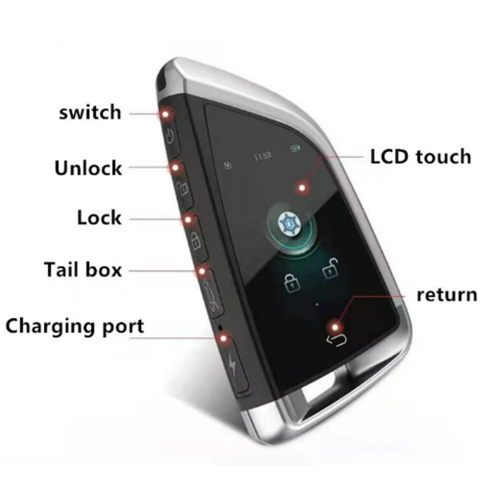 Remote Key CF568 Universal Modified Smart LCD Screen Key 1