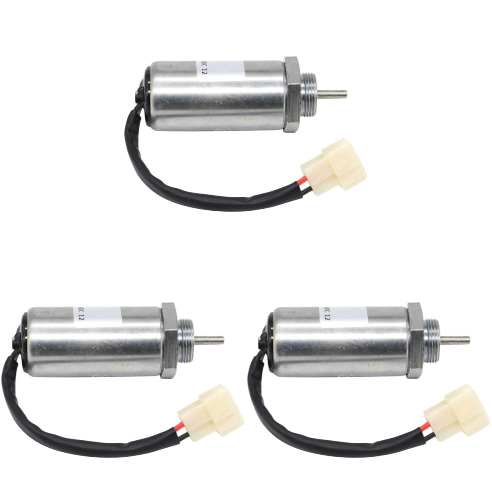Excavator Engine Stop Solenoid For Ex400 3Ld1 3Ld2 4Le1 12V 4712683753666