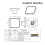 Leitor de código QR com interface USB/UART DC5V série GM811 A 5