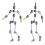 Armature Kit - DIY Metallpuppenfigur Skelett 3