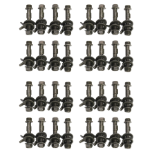 Bulloni di camber regolabili per allineamento delle quattro ruote in acciaio da 14 mm, 4 pezzi, 10,9