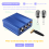 Kit de válvula de escapamento universal para carro, controle remoto multiângulo 5