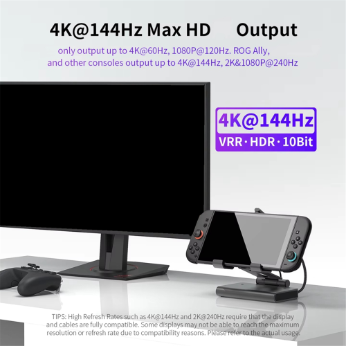 Docking Station for Switch 2,Dual Cooling Fan, 4K@60Hz 2