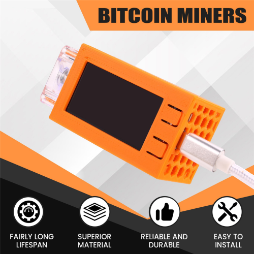 Για Nerdminer V2 Pro Miner 78KH/S Mini Bitcoin Lottery Miner Orange 1
