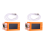 Pour Nerdminer V2 Pro Miner 78KH/S Mini Bitcoin Lottery Miner Orange 1