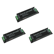 Ελεγκτής σήματος LED DMX200 SPI για ταινία λάμπας 2811 DC5V 12/24V