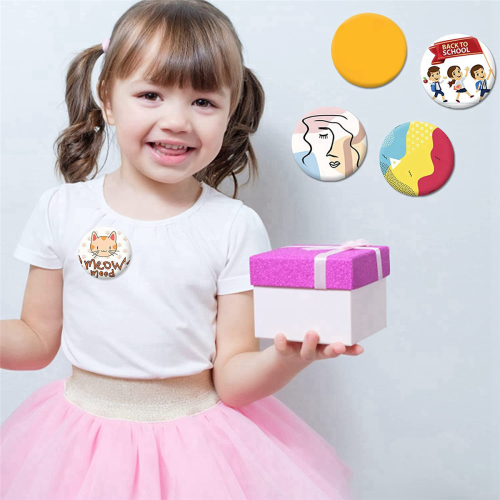 Blank Making Supplies 58mm Metal Button Badge Making Kits 1