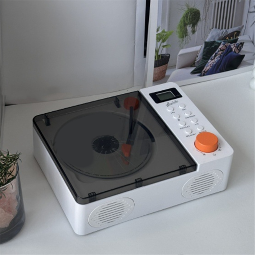CD-Player Retro Dual Lautsprecher Bluetooth 5.3 Lautsprecher Schwarz 1