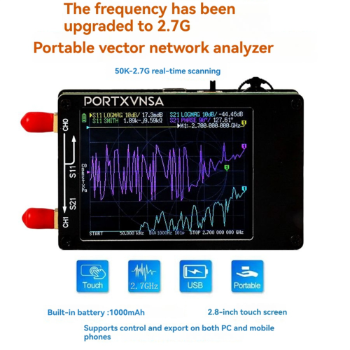 Verbeterde versie plus Vector Network Antenna Analyzer 1