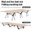 Ultralight, foldable camping bed for backpacking, outdoor hikes, travel (Blue) 5