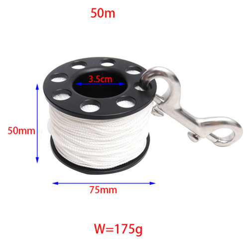 50M Tauchspule Fingerrolle mit doppelseitigem Haken 1