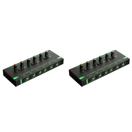 Amplificatore per cuffie mini a 6 canali HA400 per musica 1