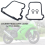 Joint de couvercle de culasse de moto 11061-0282 pour EX250 5