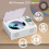 Draagbare Bluetooth Retro CD-speler, dubbele luidsprekers B 2