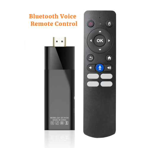 Q6 Mini + Télécommande vocale Bluetooth Android 10 2 Go + 16 Go TV Box 1
