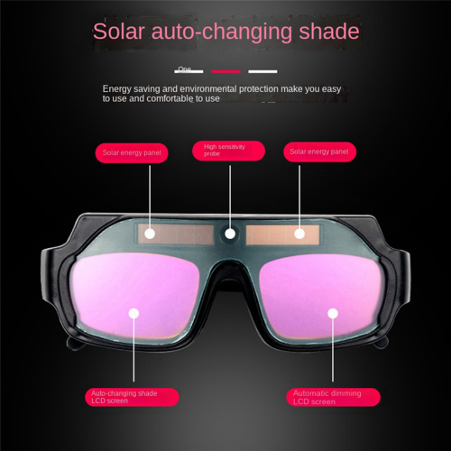 Auto Darkening Welding Goggles Anti-Scratch Large View Welder Glasses 1