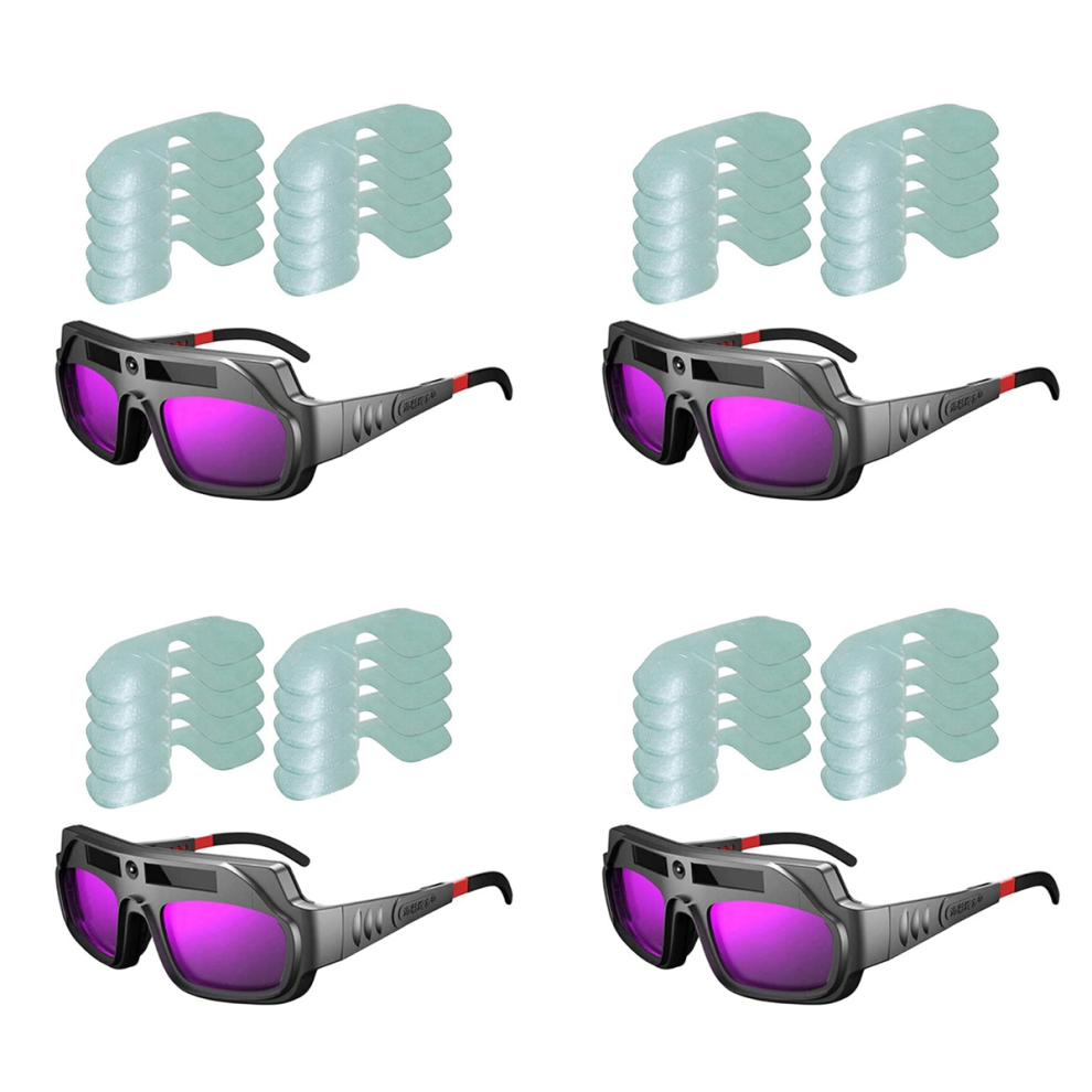 Auto Darkening Welding Goggles Anti-Scratch Large View Welder Glasses 4712683773084