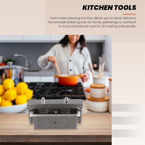 Meats Tool Pressing Tool Kitchen Cooking Tool,Stainless Steel 1