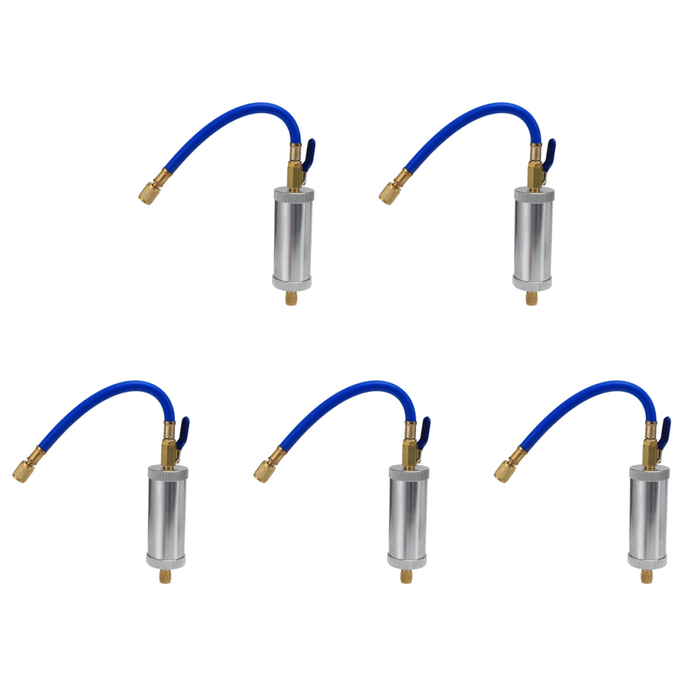 Iniettore Di Colorante Aria Condizionata Iniezione Olio Auto Blu-image