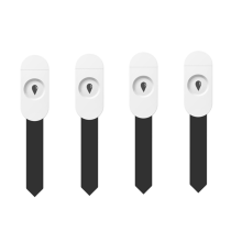 4Pcs Zigbee Soil Moisture Sensor Garden Temperature Humidity Tester