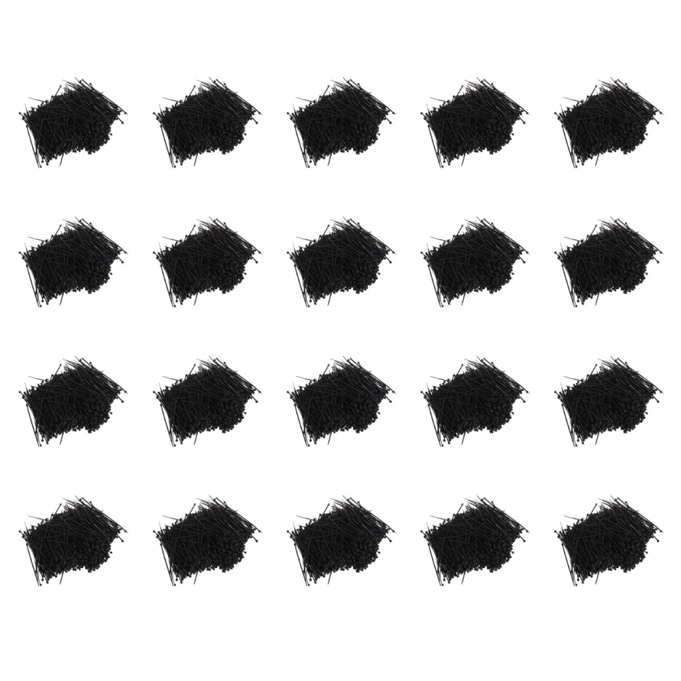 1000 Pcs Black Nylon Cable Zip Tie Fasten Wrap 95Mm X 2Mm 4712683778003