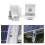 Solar Panel Mount Bracket with Mid for Trapezoidal Roof 35mm 4