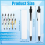 36Pcs Sublimation Stift Sublimation Beschichtete Stifte Wärme Transfer Stifte 4