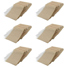 600 stuks papieren theezakjes met trekkoord voor thee en koffie 2,75 x 1,97 inch