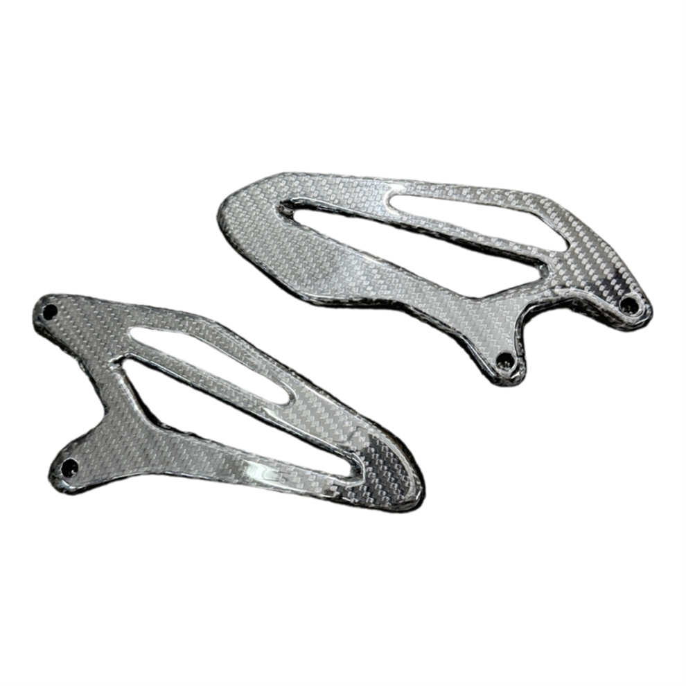 Protector De Pie De Fibra De Carbono Para Accesorios De Motocicleta-image