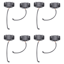 Sensor de fluxo de água 2 peças, medidor de fluxo de combustível, sensor de medidor de água 1-60L/min