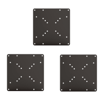 Adapterplatte für TV-Halterungen, Konvertierung von 75 x 75 auf 200 x 200 mm