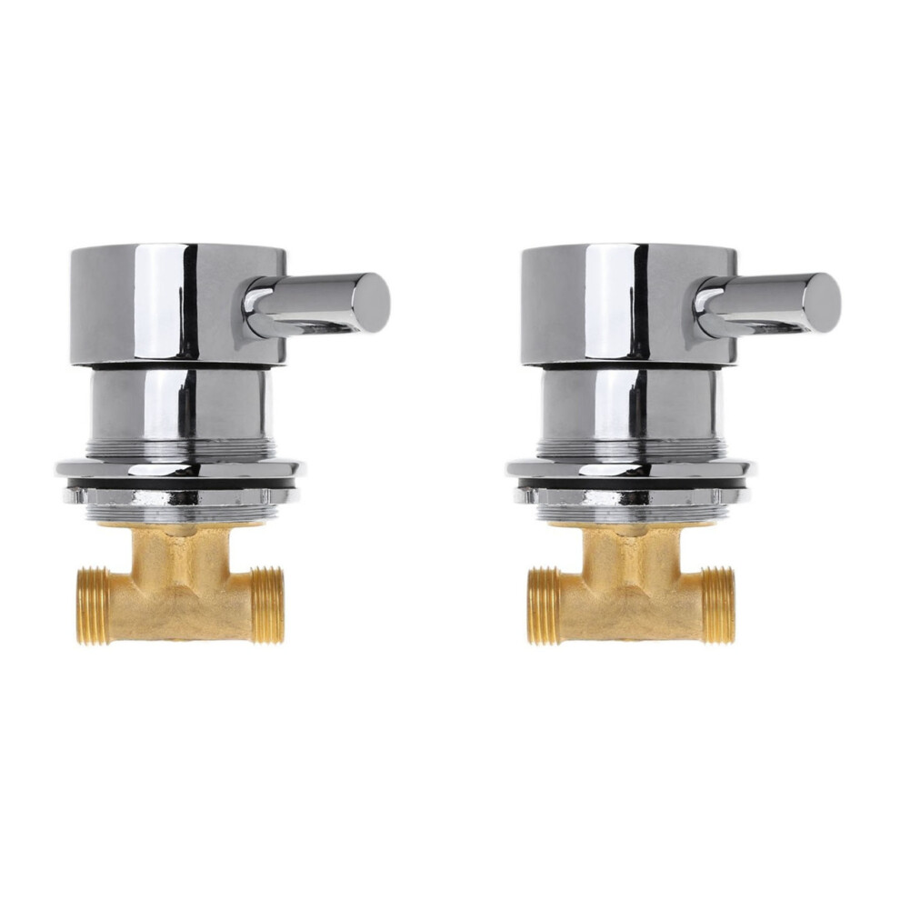 G1/2In Hot&Cold Water Mixing Valve Thermostatic Mixer For Shower Room 4714141556062