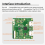 -Compatibel met en I2C-module 4K@60Hz Loop Out 1080P@60Hz 2
