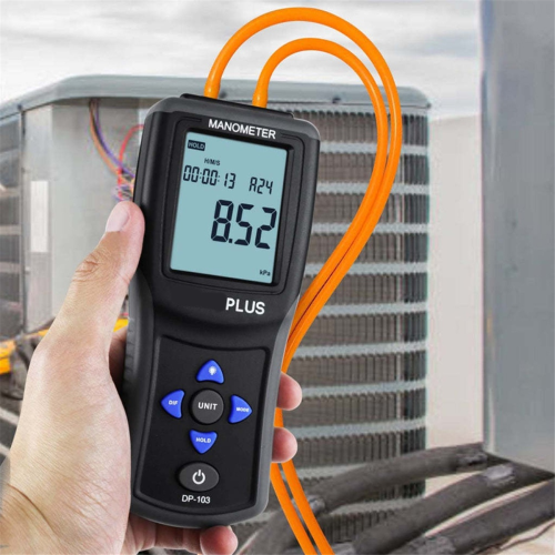 Manometer Digital Electronic Handheld Differential Pressure Gauge 2