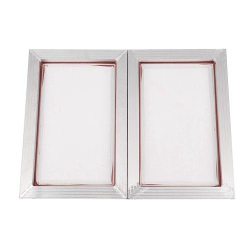2Pcs A4 Printing Aluminum Frame Stretched 120T Silk Polyester Screen 1