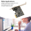 Pcie X1 to RS232 Serial Adapter Card Industrial Control Computer 2