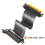 PCIE 4.0 16X Extension Cable High Speed GPU Riser Cable 25cm 2