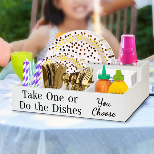 Paper Plate Holders for Kitchen Counter 2