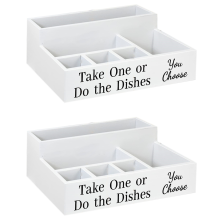Paper Plate Holders for Kitchen Counter