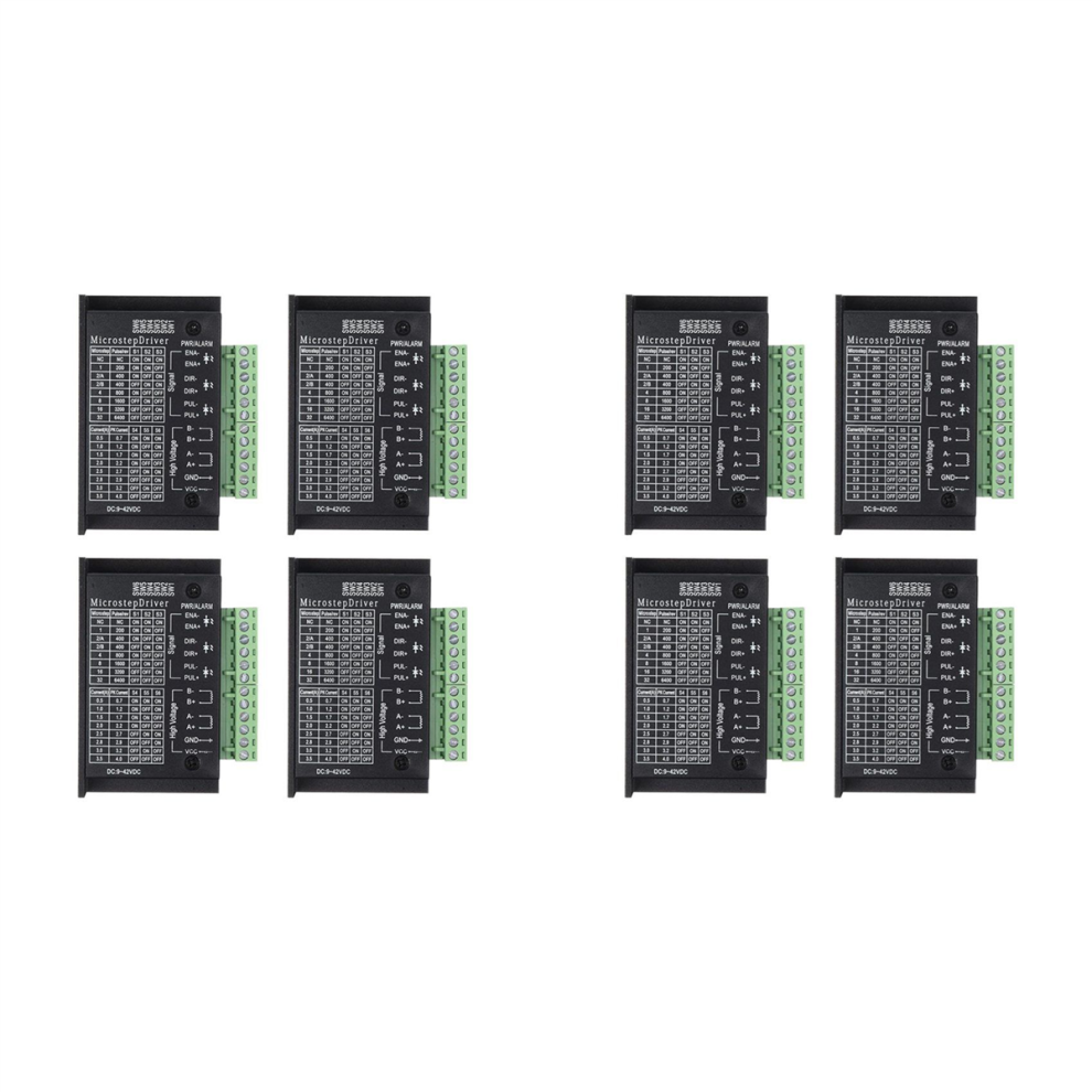 Tb6600 Stepper Motor Drivers, 4Pcs 4A Driver For 57/86 Stepper Motor 4714141560465