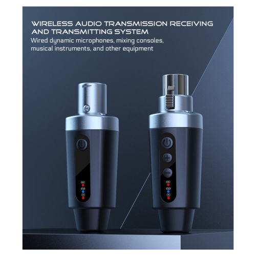 Neu XLR Adapter System Drahtlose Mikrofon Sender Empfänger 1