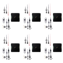 Radio Controlled DIY Clock Movement Kit with 2 Sets Hands Repair